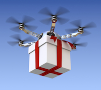 Distribution drone